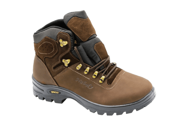 NABOLY Model 102 lace-up work boot in brown