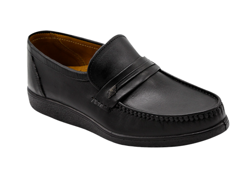 NABOLY Model 209 classic penny loafer in black