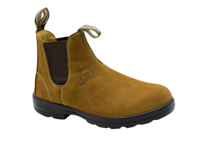 NABOLY Model 301 chelsea work boot in wheat