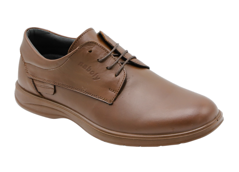 NABOLY Model 3020 classic lace-up dress shoe in brown