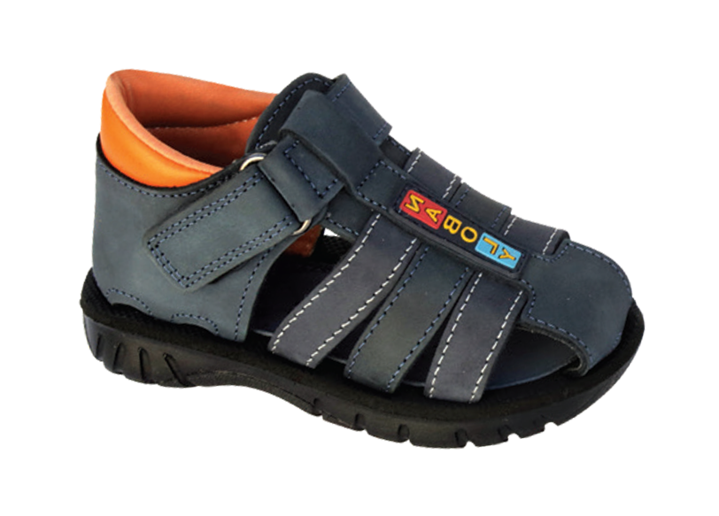 NABOLY Model 95 kids' caged sport sandal in gray