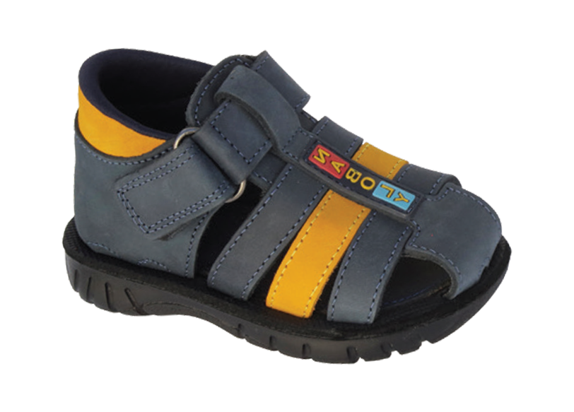 NABOLY Model 95 kids' caged sport sandal in navy